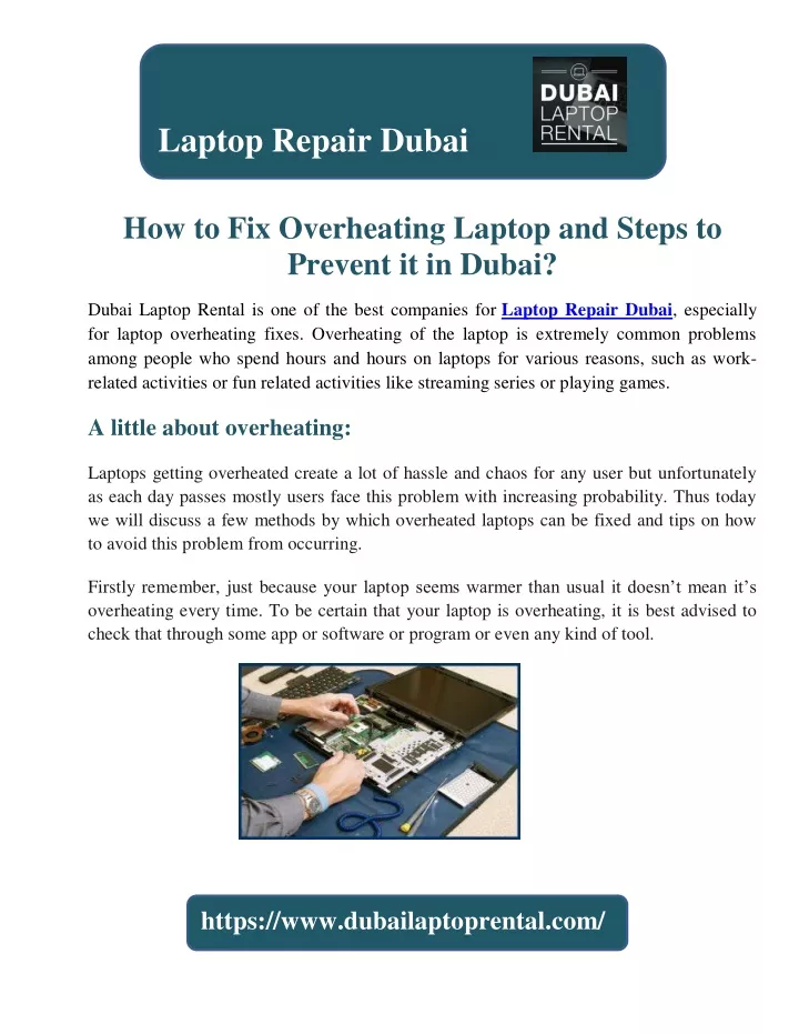 laptop repair dubai