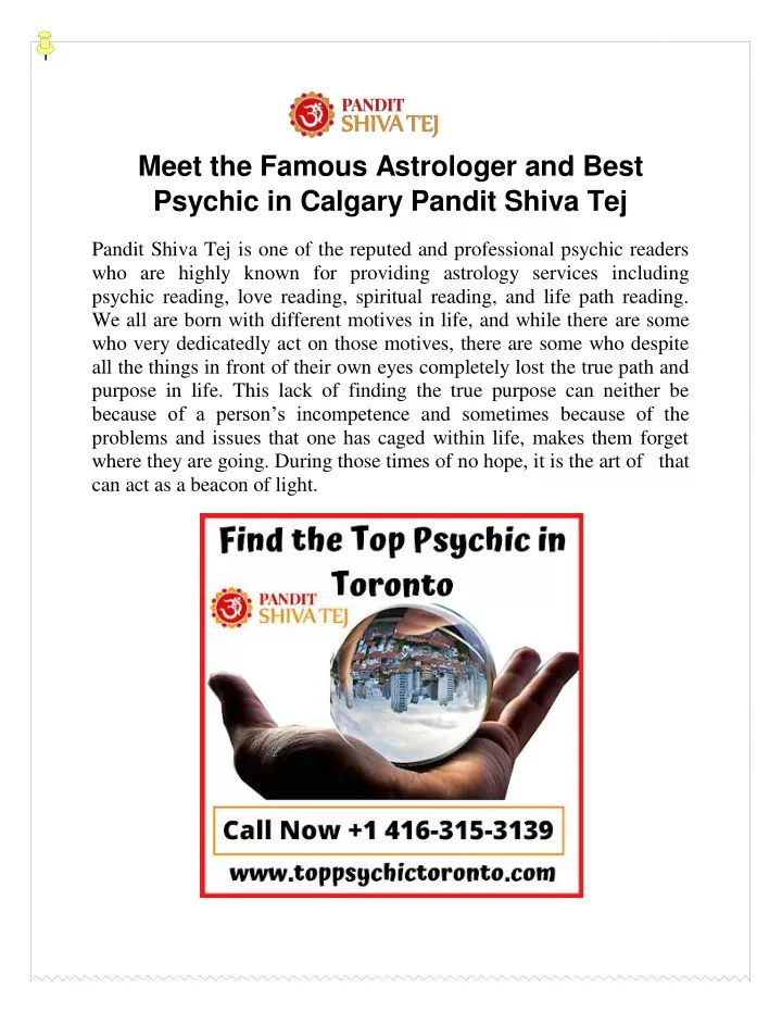 meet the famous astrologer and best psychic