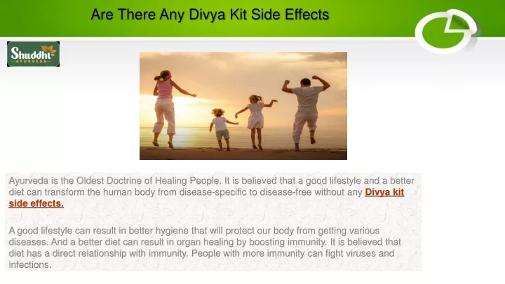 are there any divya kit side effects