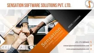 Web Design & Development company - Sensation Software Solutions Pvt. Ltd.