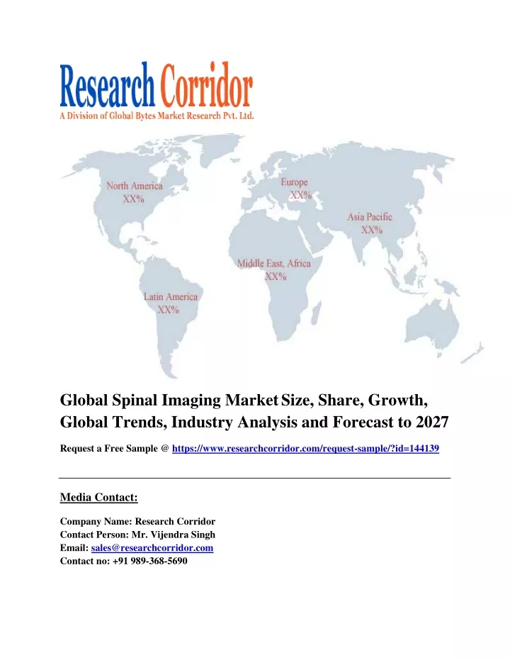 global spinal imaging market size share growth