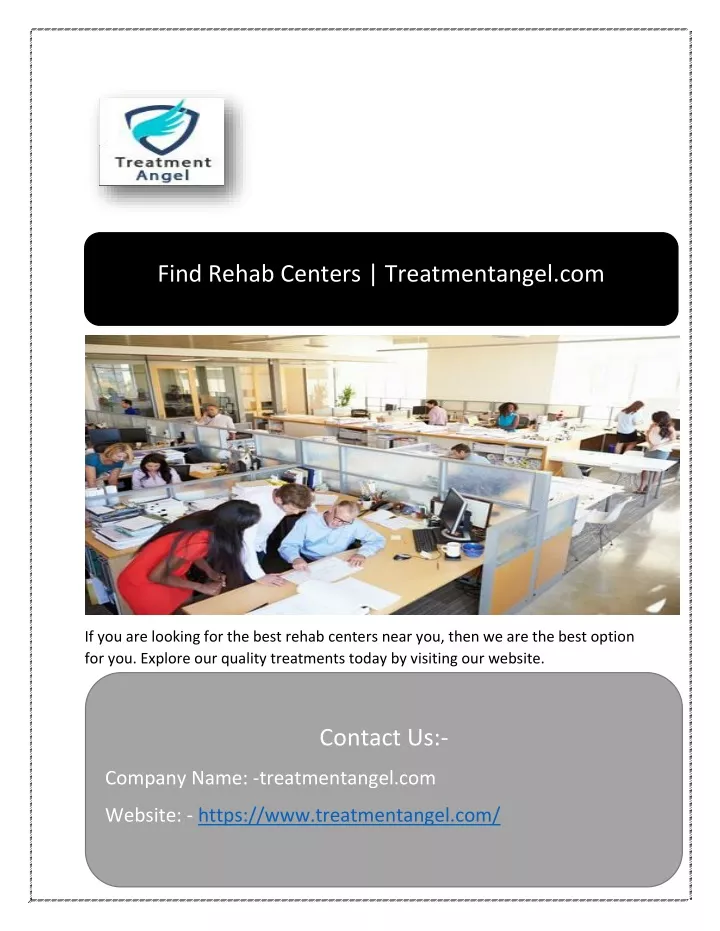 find rehab centers treatmentangel com