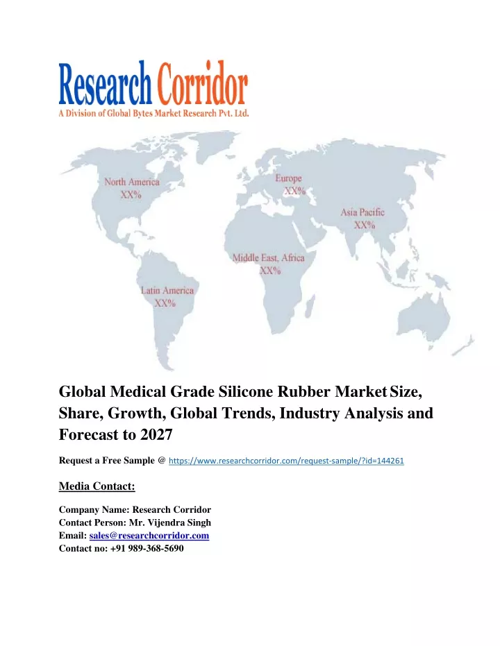 global medical grade silicone rubber market size