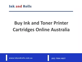 Buy Ink and Toner Printer Cartridges Online Australia