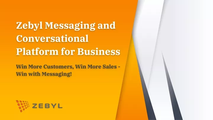 zebyl messaging and conversational platform for business