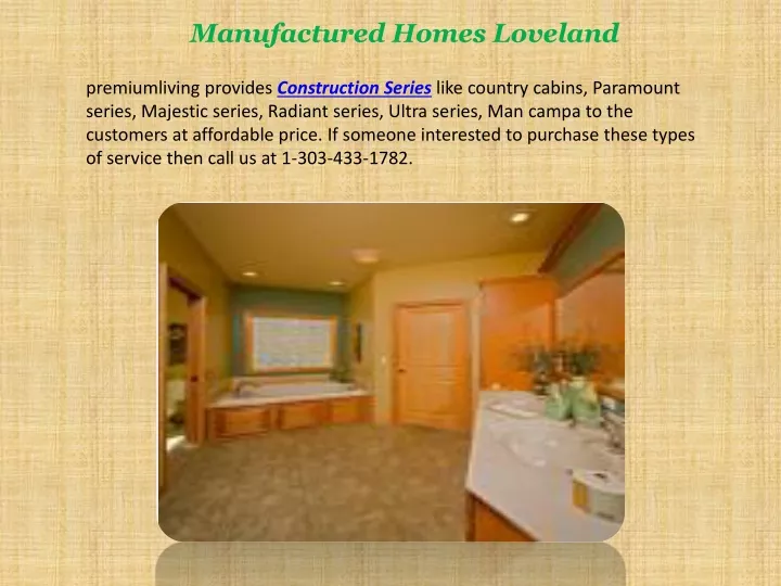 manufactured homes loveland