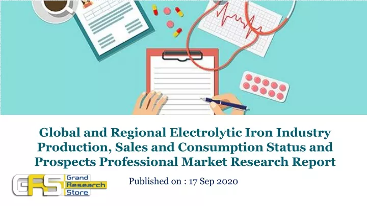 global and regional electrolytic iron industry