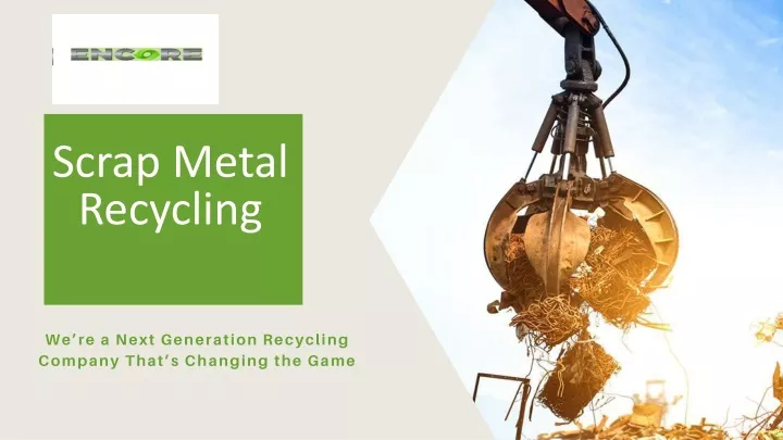 scrap metal recycling