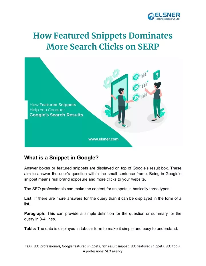 how featured snippets dominates more search