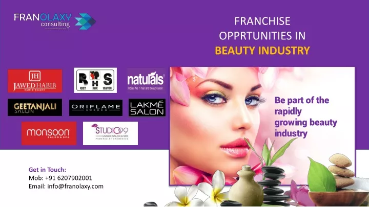 franchise opprtunities in beauty industry