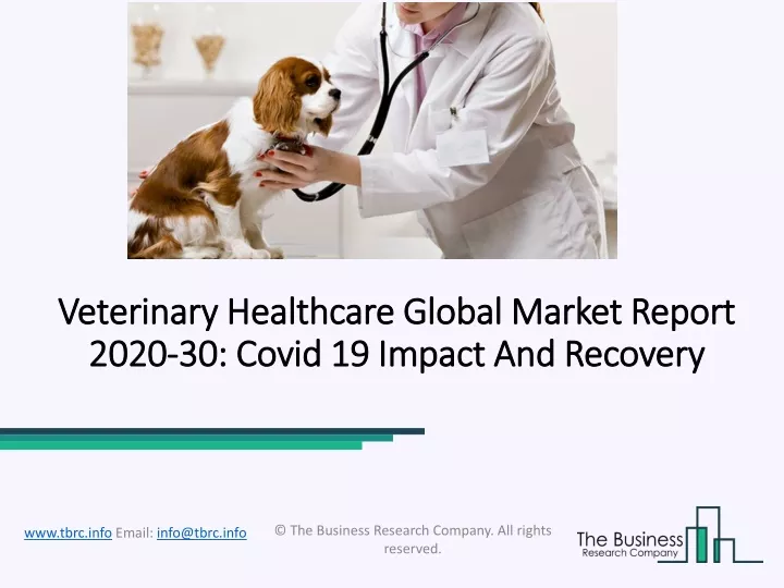 veterinary healthcare global market report 2020 30 covid 19 impact and recovery