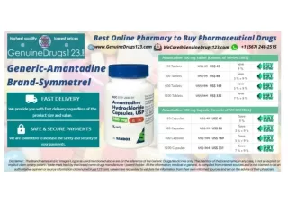 #Amantadine 100 mg Capsule doses, uses, Side effect - #GenuineDrugs123