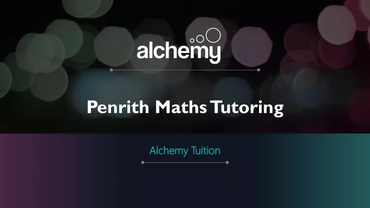 penrith maths tutoring
