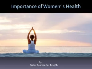 Importance of Women's Health