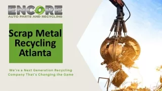 Scrap metal Recycling Georgia