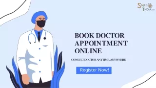 Book doctor's appointment online