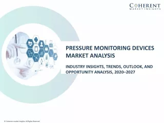 Pressure Monitoring Devices Market Size, Trends, Shares, Insights and Forecast – 2018-2026.