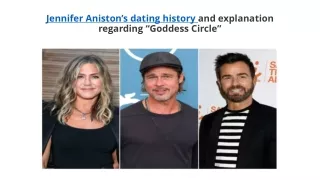Jennifer Aniston’s dating history