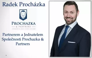 Radek Procházka (Radek Prochazka) Jednatelem Společnosti Prochazka & Partners