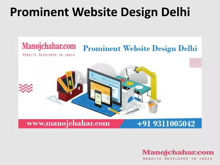 prominent website design delhi