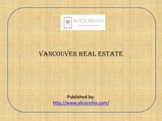 vancouver real estate
