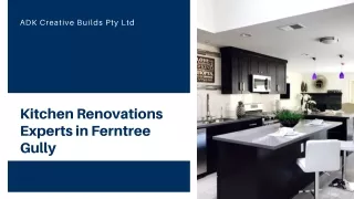 Kitchen Renovations Experts in Ferntree Gully
