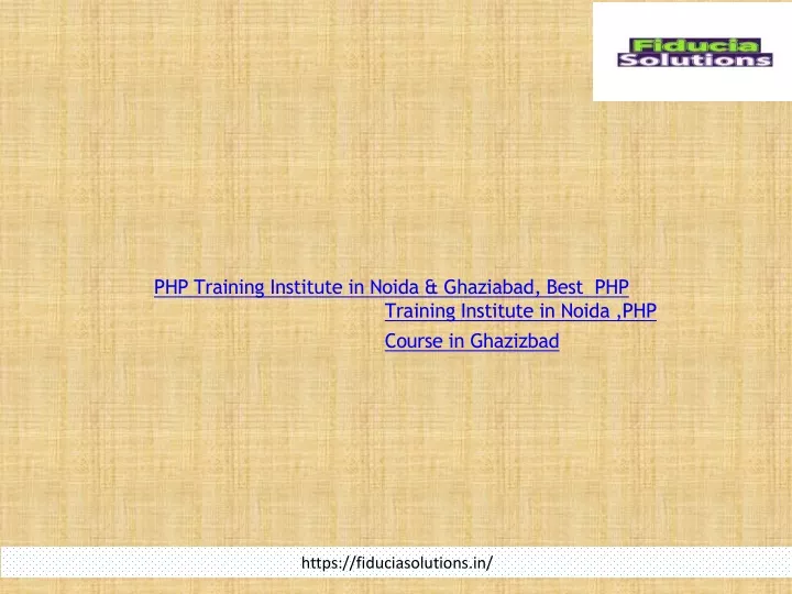 php training institute in noida ghaziabad best