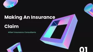 Making An Insurance Claim | Altieri Insurance Consultants