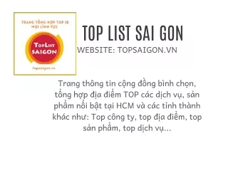 Website: topsaigon.vn