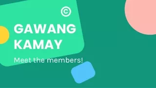 Gawang Kamay Members