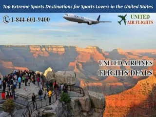 Top Extreme Sports Destinations for Sports Lovers in the United States
