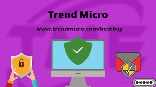 Trend Micro Best buy - User Guide