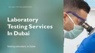 reliable testing laboratory