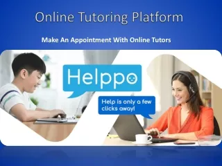 How To Make Appointment With Helppo Online Tutors