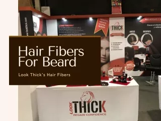 Look Thick's Hair Fibers For Beard