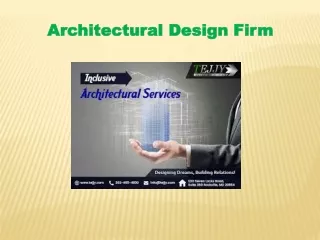Architectural Design Firm | Tejjy Inc.