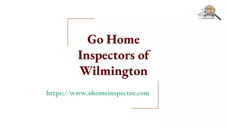 go home inspectors of wilmington