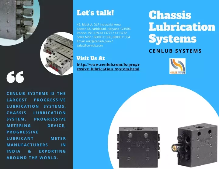 chassis lubrication systems cenlub systems