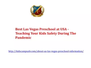 Best Las Vegas Preschool at USA