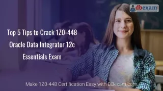 top 5 tips to crack 1z0 448 oracle data