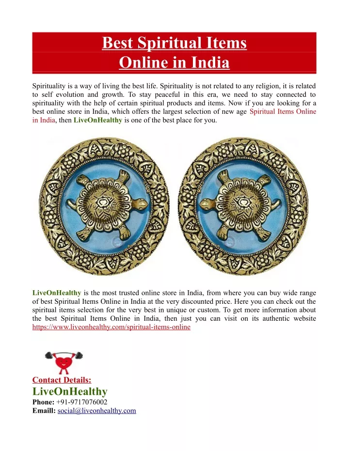 best spiritual items online in india
