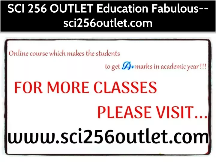 sci 256 outlet education fabulous sci256outlet com