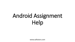 android assignment help