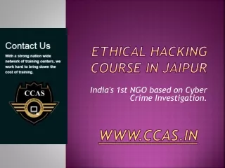 Ethical Hacking Course In Jaipur