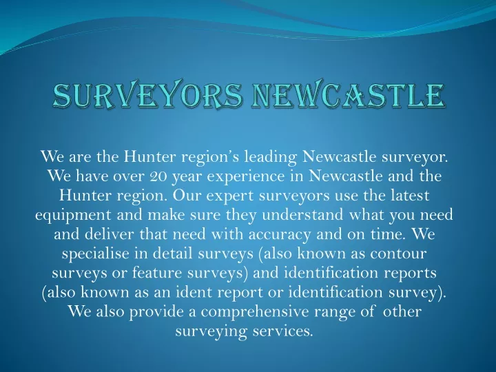 we are the hunter region s leading newcastle
