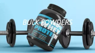 bulk powders bulk powders