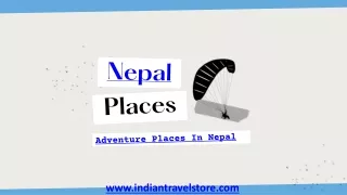 Adventure places in Nepal