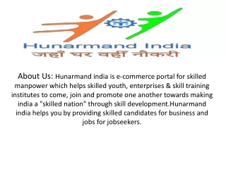 What makes Hunarmand India One of the Best Job Agencies in India?