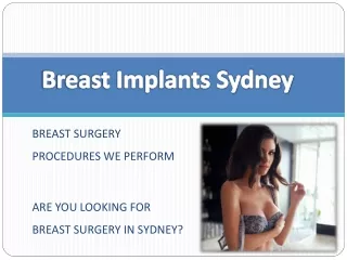 Breast Implants Sydney - Dr Rizk