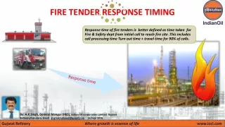 Response Timing of Fire Tenders